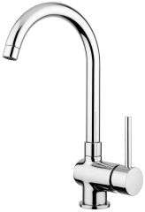 RCD73 015 - Mitigeur de cuisine Luisina, bec pivotant chrom&eacute;
