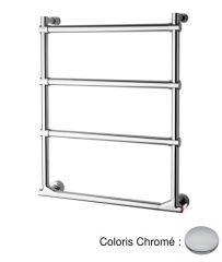Seche serviette sole electrique 4 barres  chrome SECHE-SERVIETTE - MSO51251 Chrom&eacute;