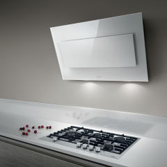 Vertigo Blanc - Hotte murale Elica Vertigo 120 cm blanc